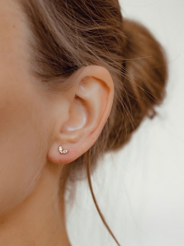 Hey Happiness Earrings 'Firefly' in Gold: front