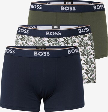 BOSS Boxershorts in Blauw: voorkant