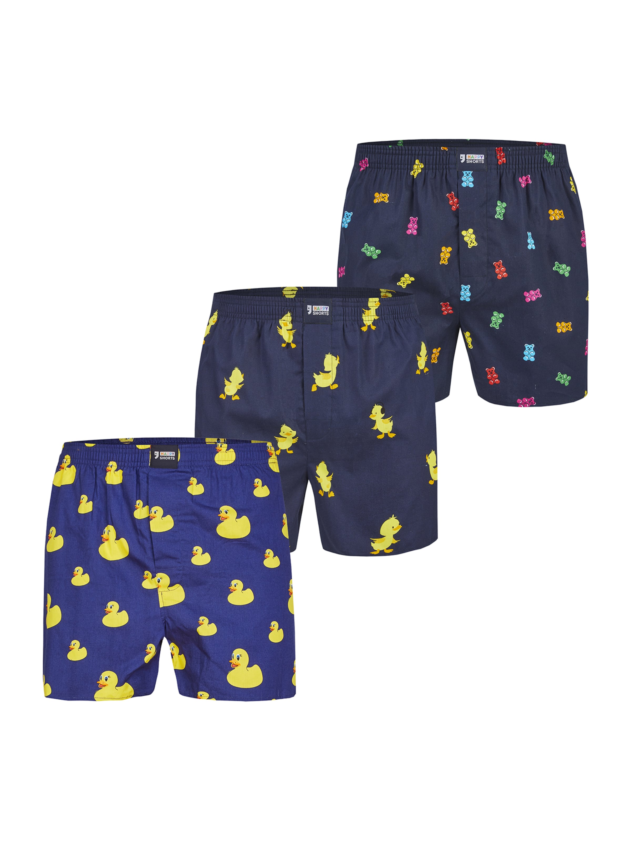 Boxers 'Print Sets' Happy Shorts en mélange de couleurs : devant