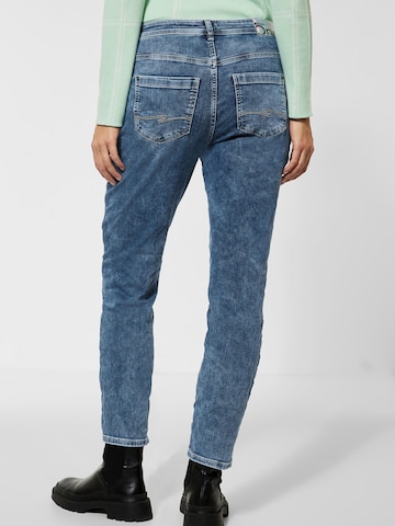 STREET ONE Slimfit Jeans i blå