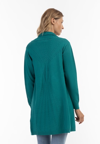 Usha Knit cardigan 'Sivene' in Green