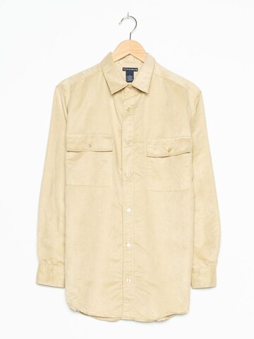 Knightsbridge Button Up Shirt in L in Beige: front