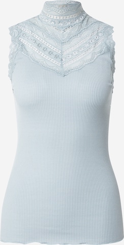 Haut rosemunde en bleu : devant