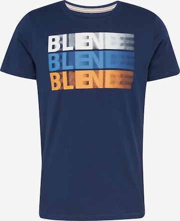 BLEND T-Shirt in Blau: predná strana