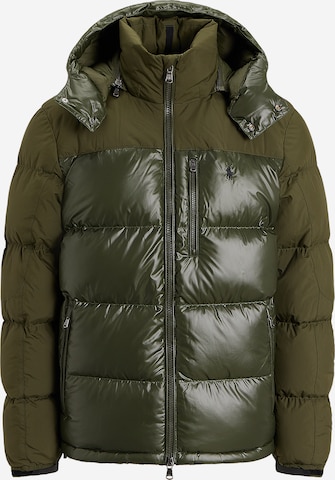 žalia Polo Ralph Lauren Žieminė striukė: priekis