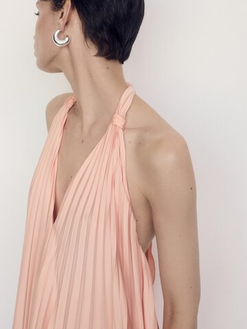 Robe 'Salmon' MANGO en orange