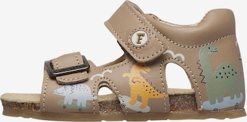 Falcotto Sandals & Slippers 'MANDIX' in Green: front