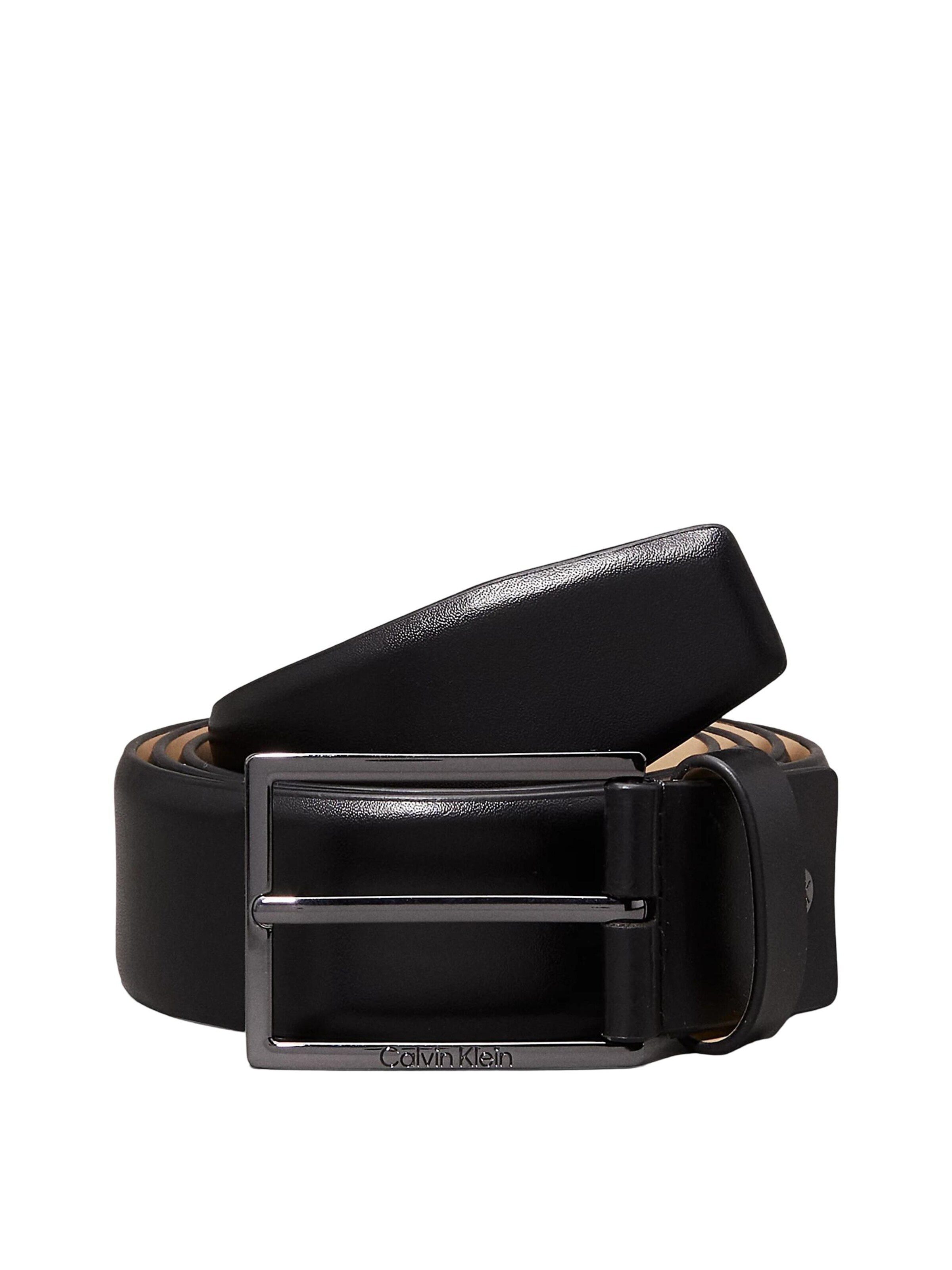 Calvin Klein - Cinturón en negro: frente