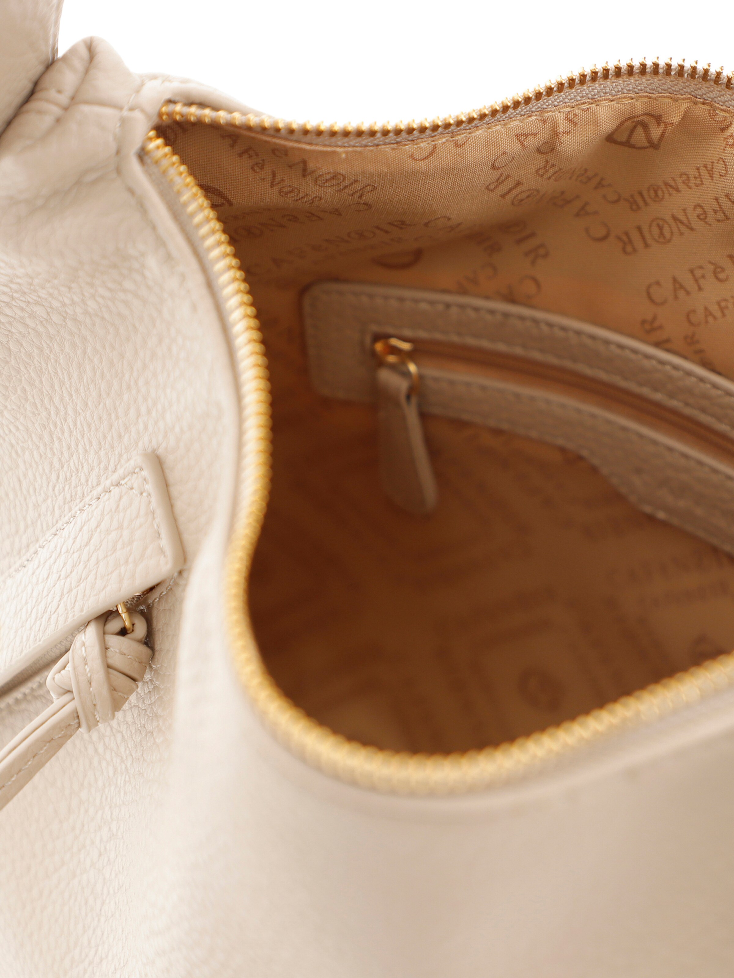 Borsa a sacco di CAFè NOIR in beige