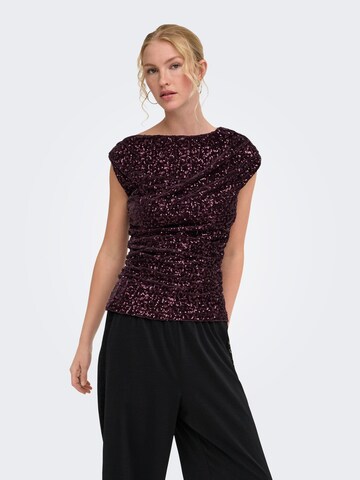 ONLY - Top 'ONLNoxley' en rojo: frente