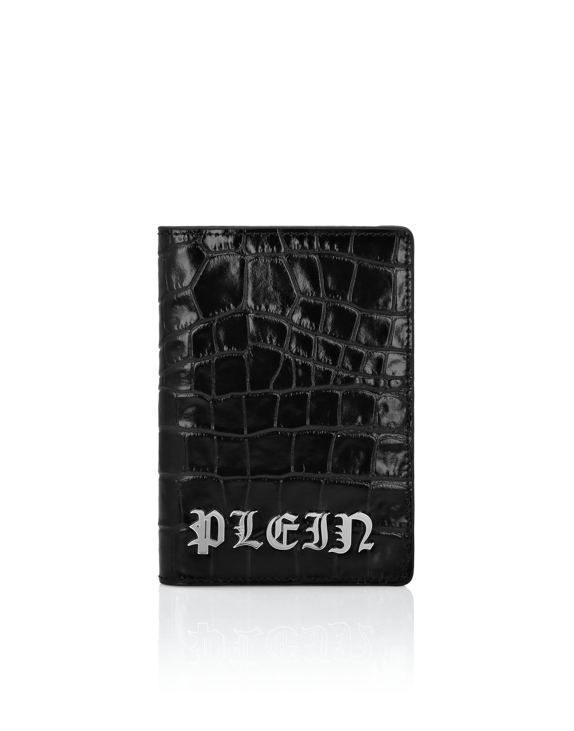 Étui 'Gothic Plein' Philipp Plein en noir : devant