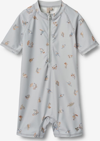 Protection UV WHEAT en bleu : devant