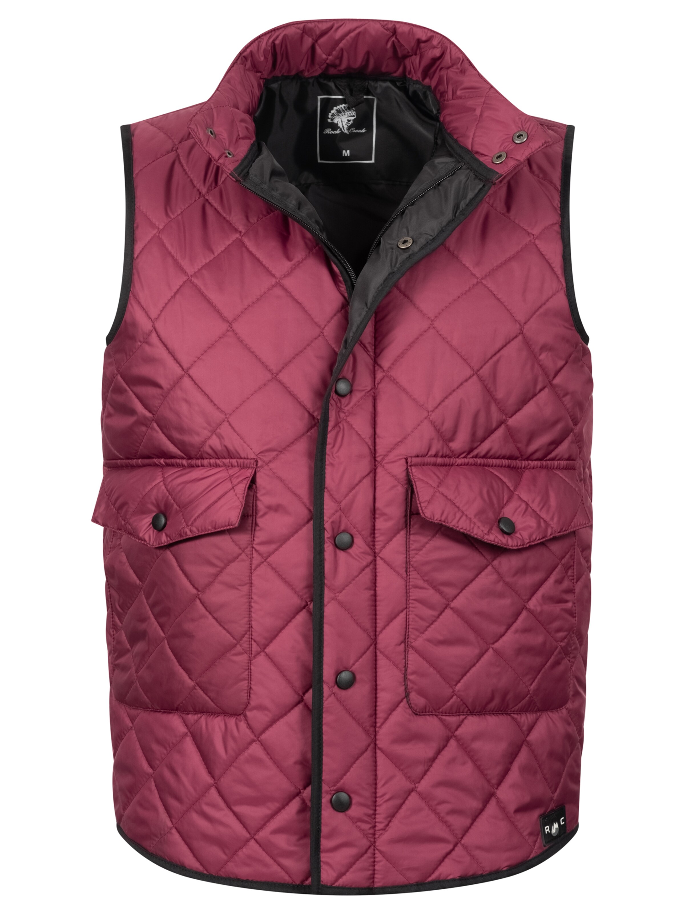 Rock Creek Weste in Rot: Vorderseite