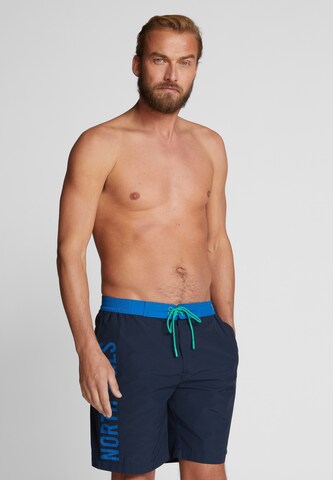 Shorts de bain North Sails en bleu