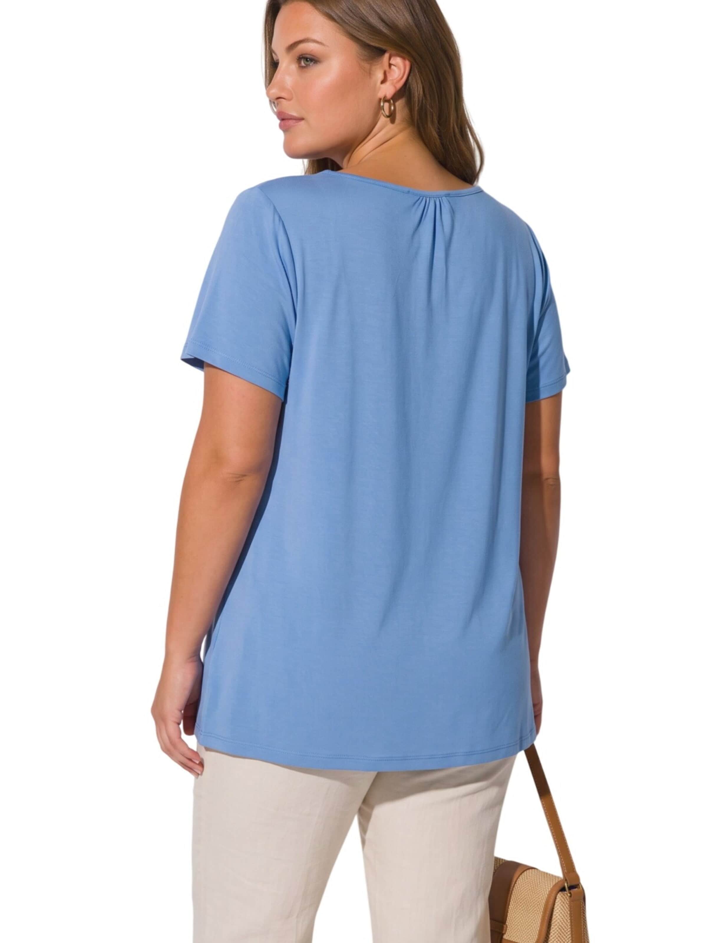 Shape Of You Blouse in Blauw