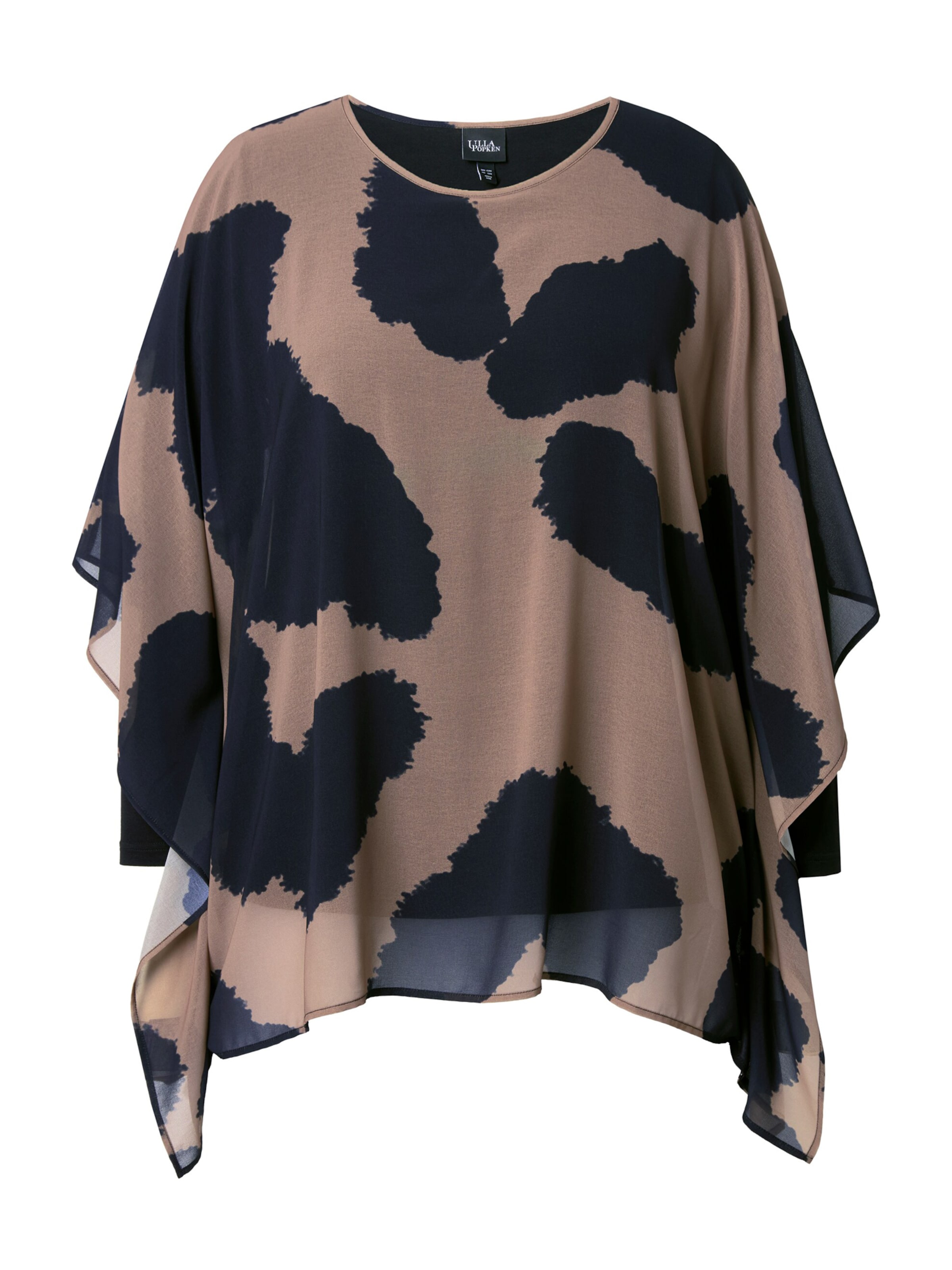 Tunique Ulla Popken en marron : devant