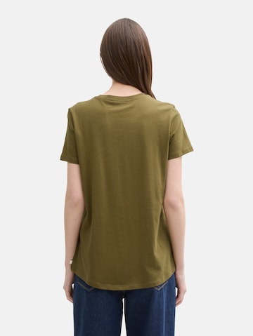 T-shirt TOM TAILOR DENIM en vert