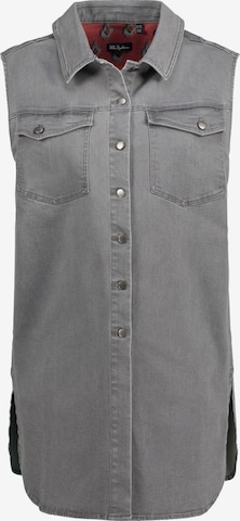 Ulla Popken Vest in Grey: front