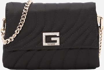 GUESS - Mala de ombro 'JANEK' em preto: frente