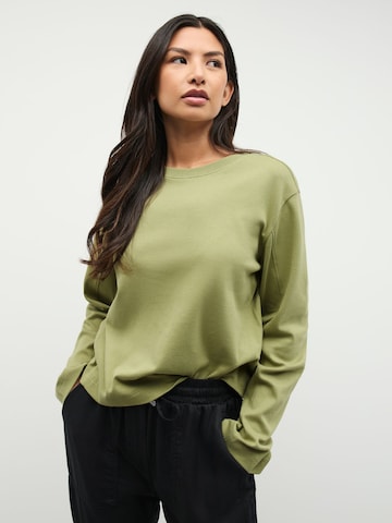 Next Póló 'Interlock' - zöld: elől