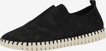 ILSE JACOBSEN Slipper 'Tulip143' in Schwarz: Vorderseite