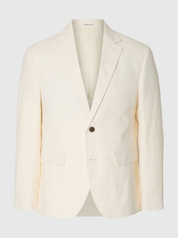 Regular fit Giacca da completo di SELECTED in bianco: frontale