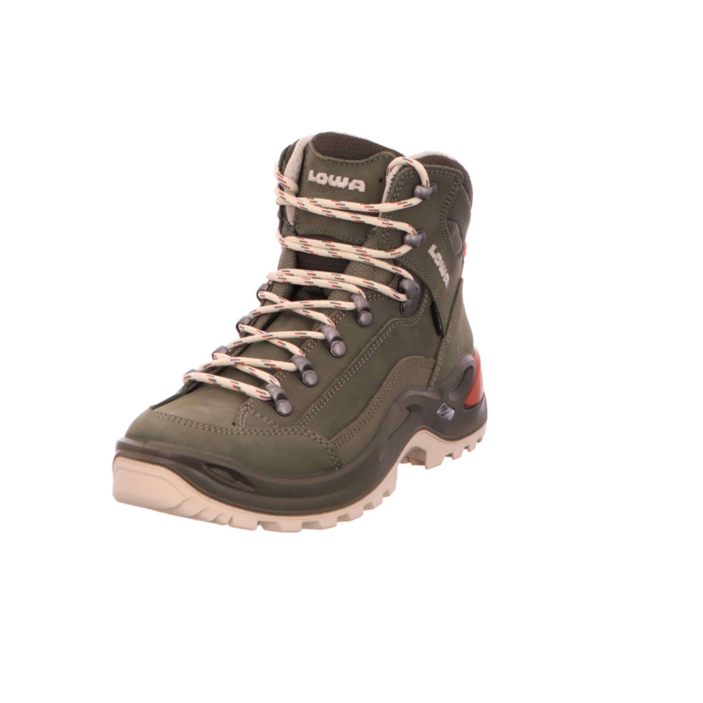 LOWA Boots 'Renegade' in Green: front