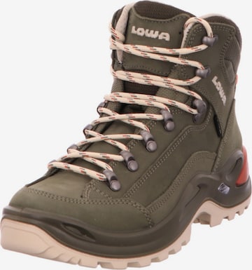 LOWA Boots in Green: front