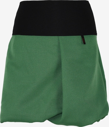 dunkle design Skirt 'Mini Ballonrock' in Green: front