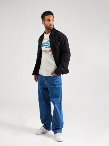 Superdry Shirt 'Cali' in Grijs