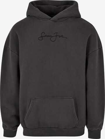 Sean John Sweatshirt 'Cold Pigment' in Grey: front