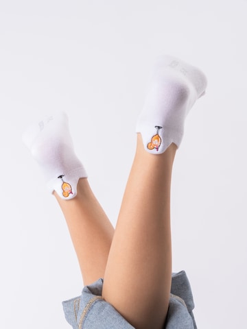 Occulto Ankle Socks 'Luca' in Orange