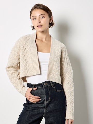 Cardigan bavarois ' ' Apricot en gris : devant