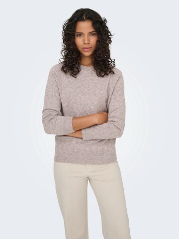 ONLY Pullover 'ONLRICA' in Braun
