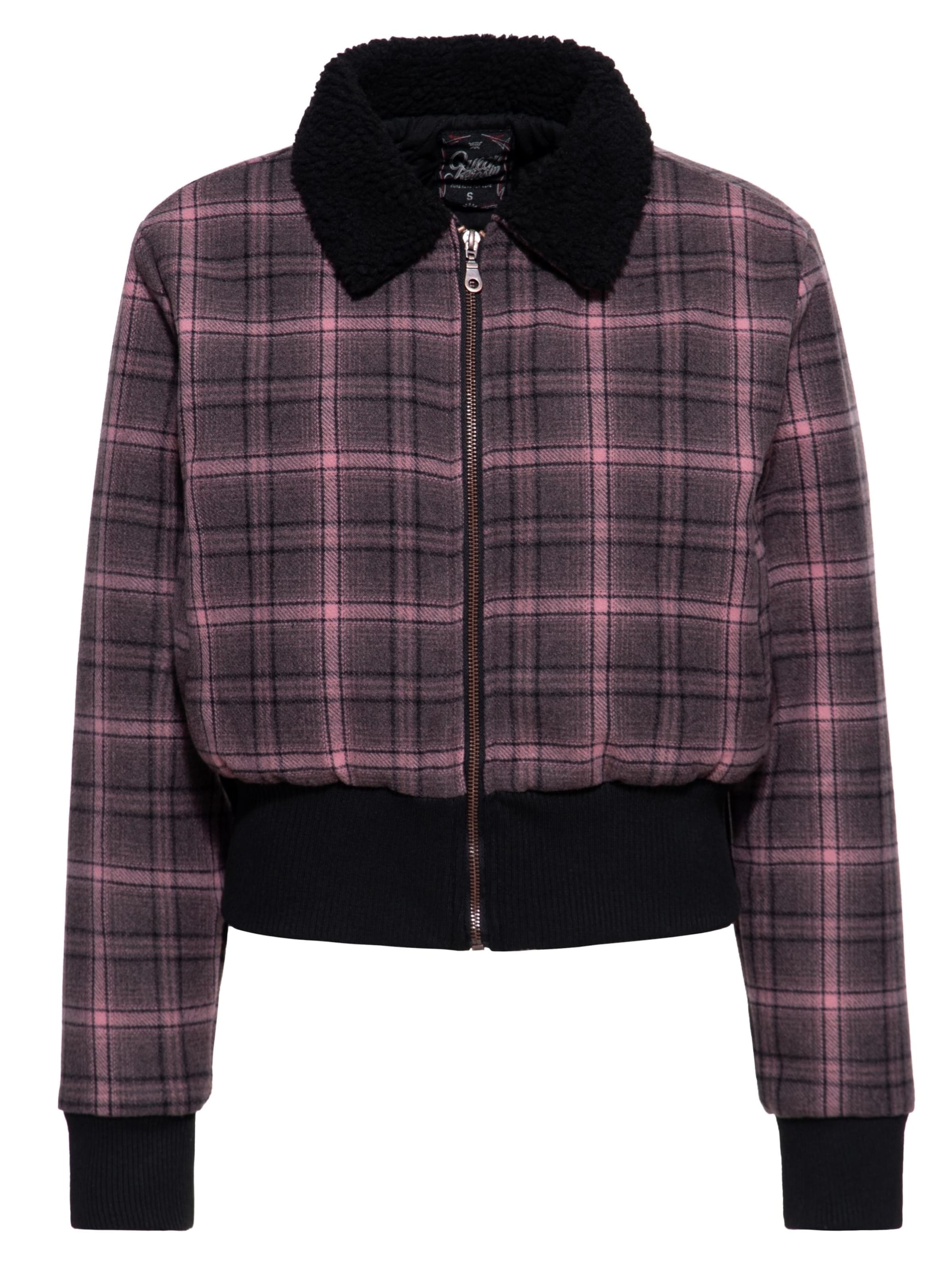 Queen Kerosin Winter Jacket in Pink, Item view