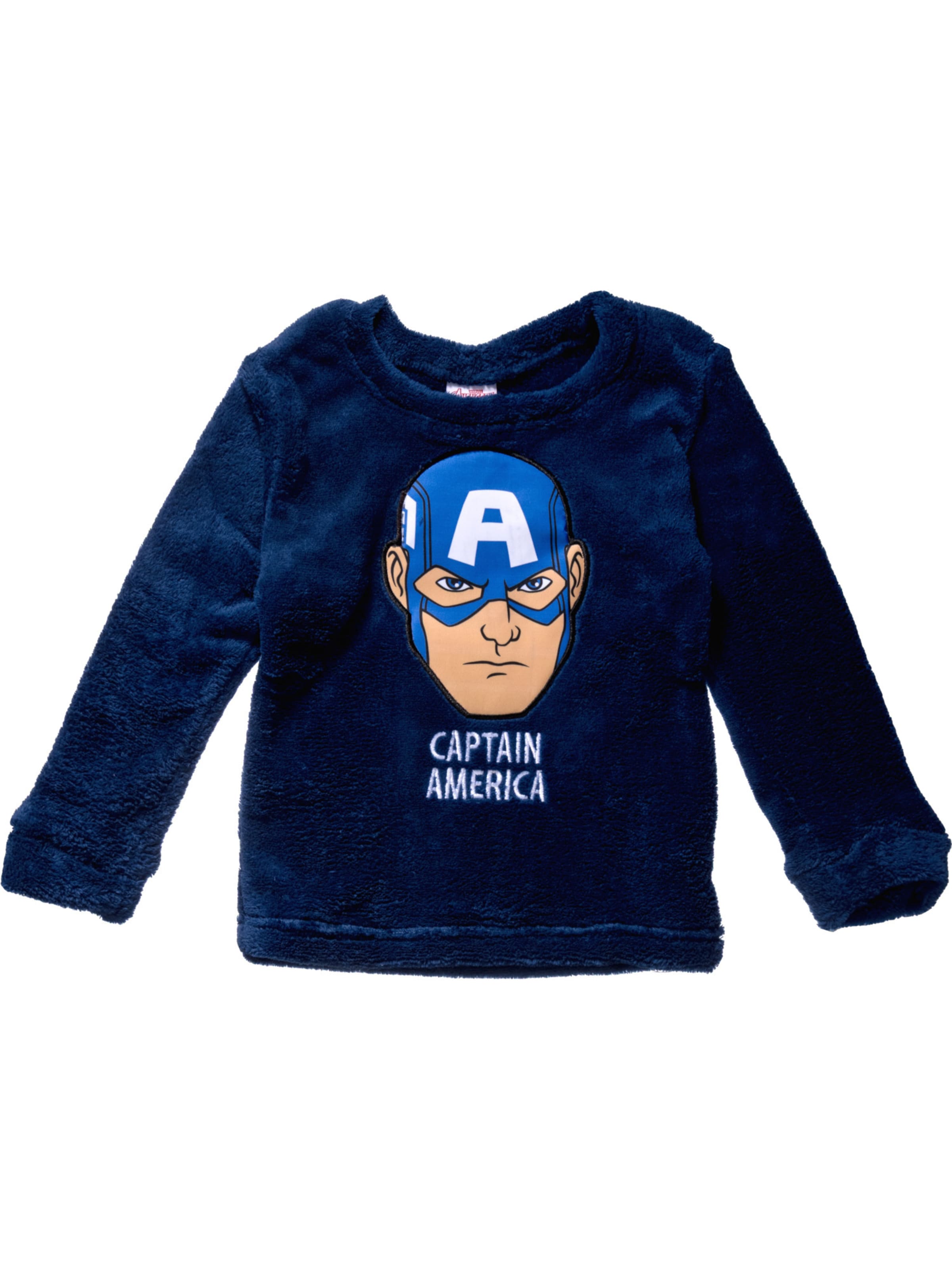 marvel Schlafanzug 'Captain America' in Blau