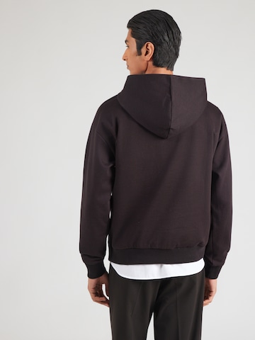 HUGO Sweatshirt 'Daneony' in Schwarz