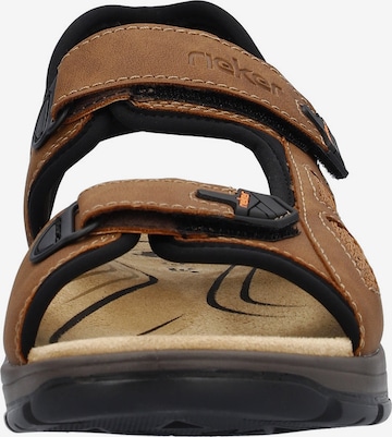 Sandales de randonnée Rieker en marron