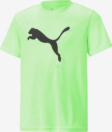 PUMA Funkční tričko 'Active Sports' – zelená: přední strana