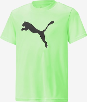 PUMA Funkčné tričko 'Active Sports' - Zelená: predná strana