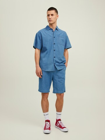 Regular fit Camicia 'Leo' di JACK & JONES in blu