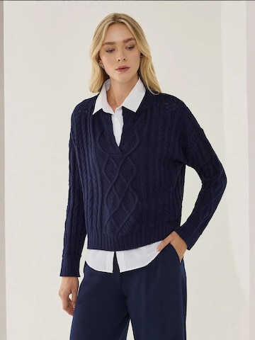 Pull-over Hiccup en bleu