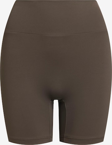 rethinkit studios Skinny Shorts 'Butter' in Braun: Vorderseite