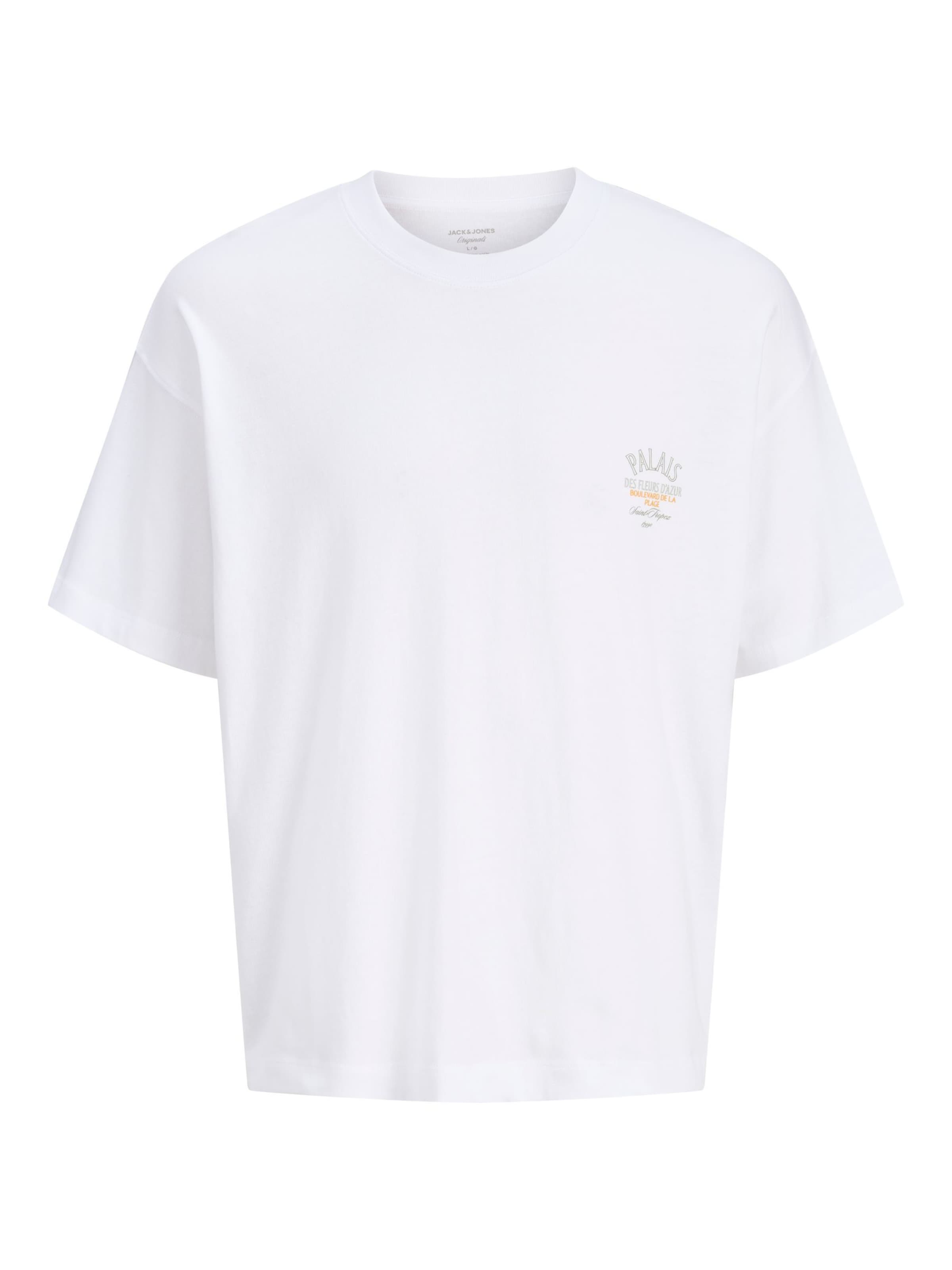 JACK & JONES - Camiseta en blanco: frente