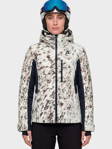 Veste d’hiver Schöffel en beige : devant