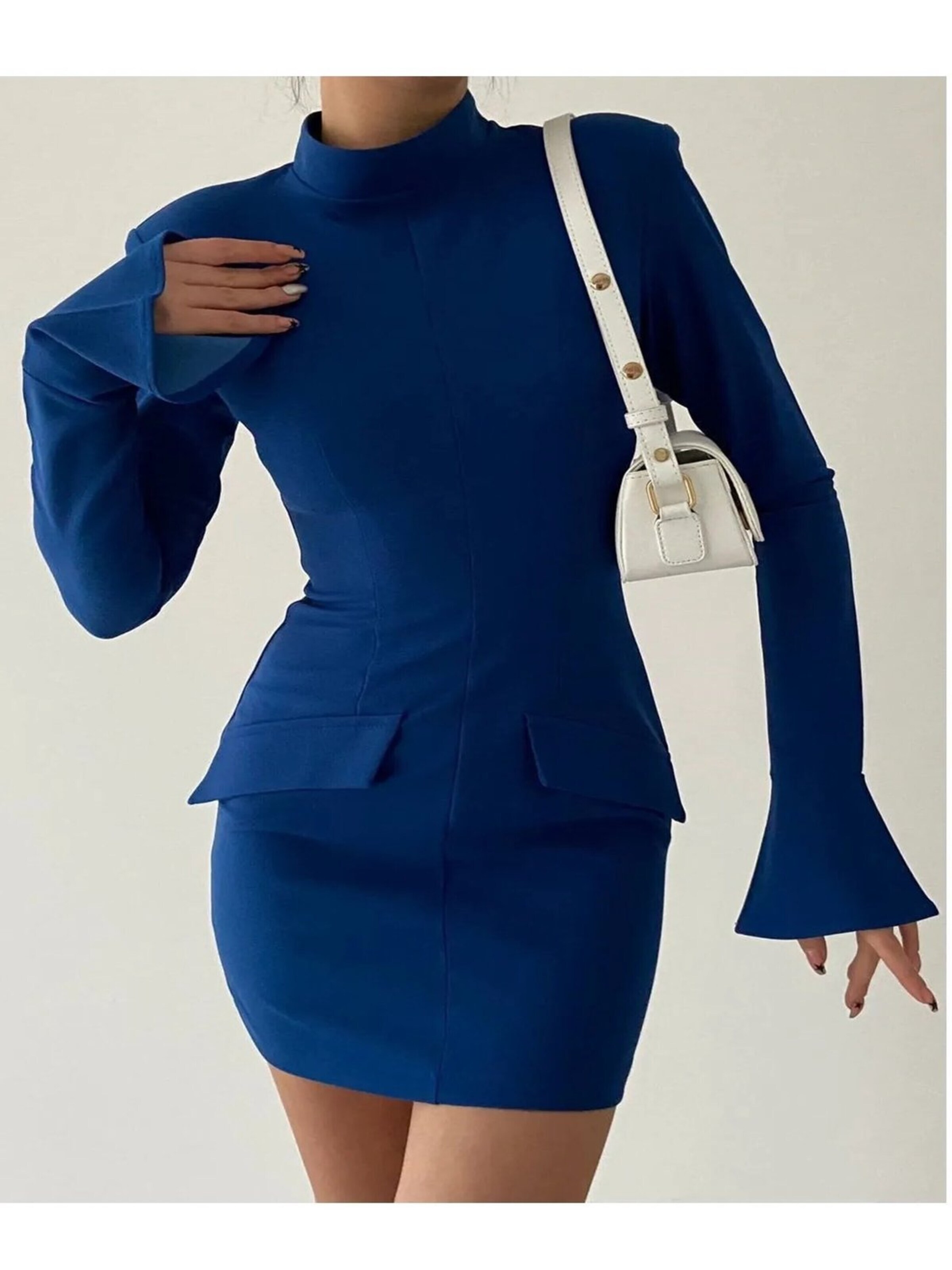 WOMAN VISION Jurk in Blauw
