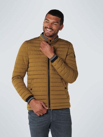 No Excess Between-Season Jacket in Yellow: front