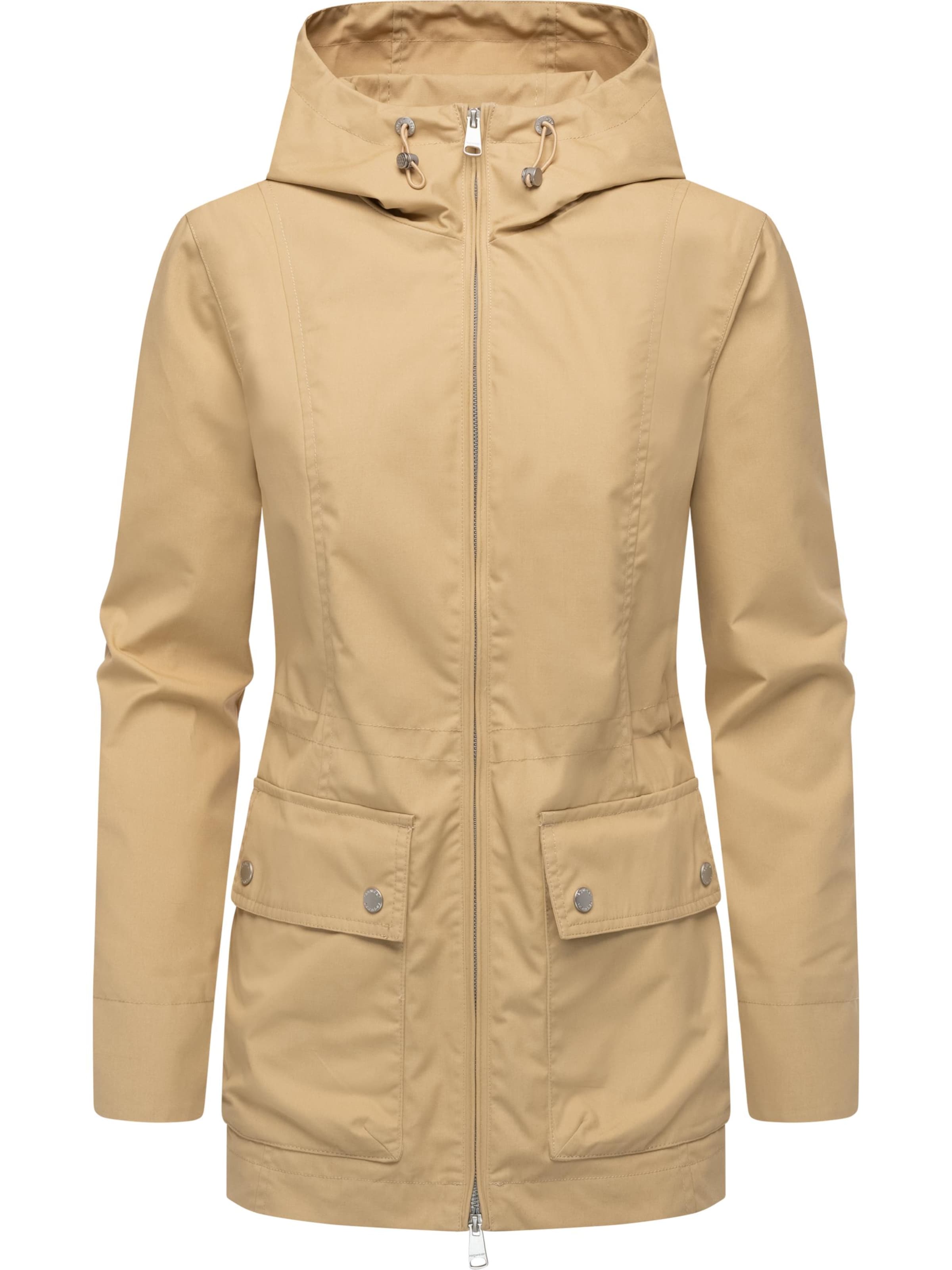 Ragwear Weatherproof jacket 'Monadetta B' in Beige: front
