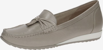CAPRICE Moccasins in Grey: front