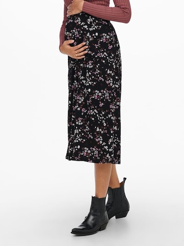 Only Maternity Skirt in Black: front